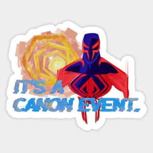 It's a Canon Event Sticker